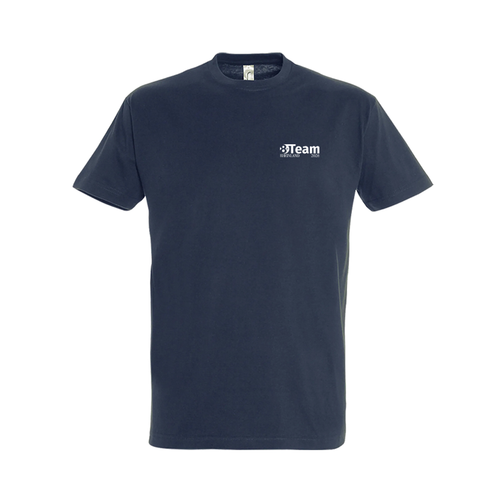 8er Team Sol´s Imperial T-Shirt Herren navy Druck