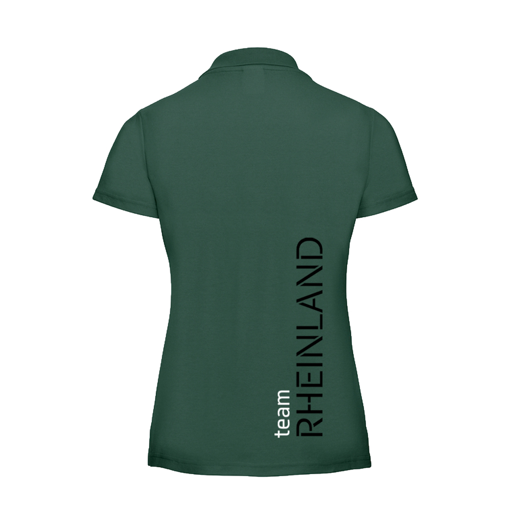 Team Rheinland Poloshirt tailliert grün XXL