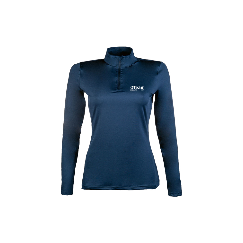 8er Team HKM Basic Funktionsshirt Langarm Damen