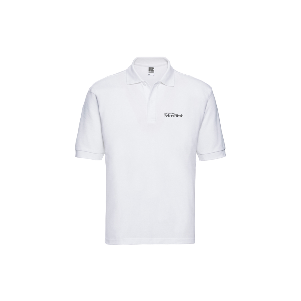 Team Rheinland Russel Poloshirt Kids weiß 9/10