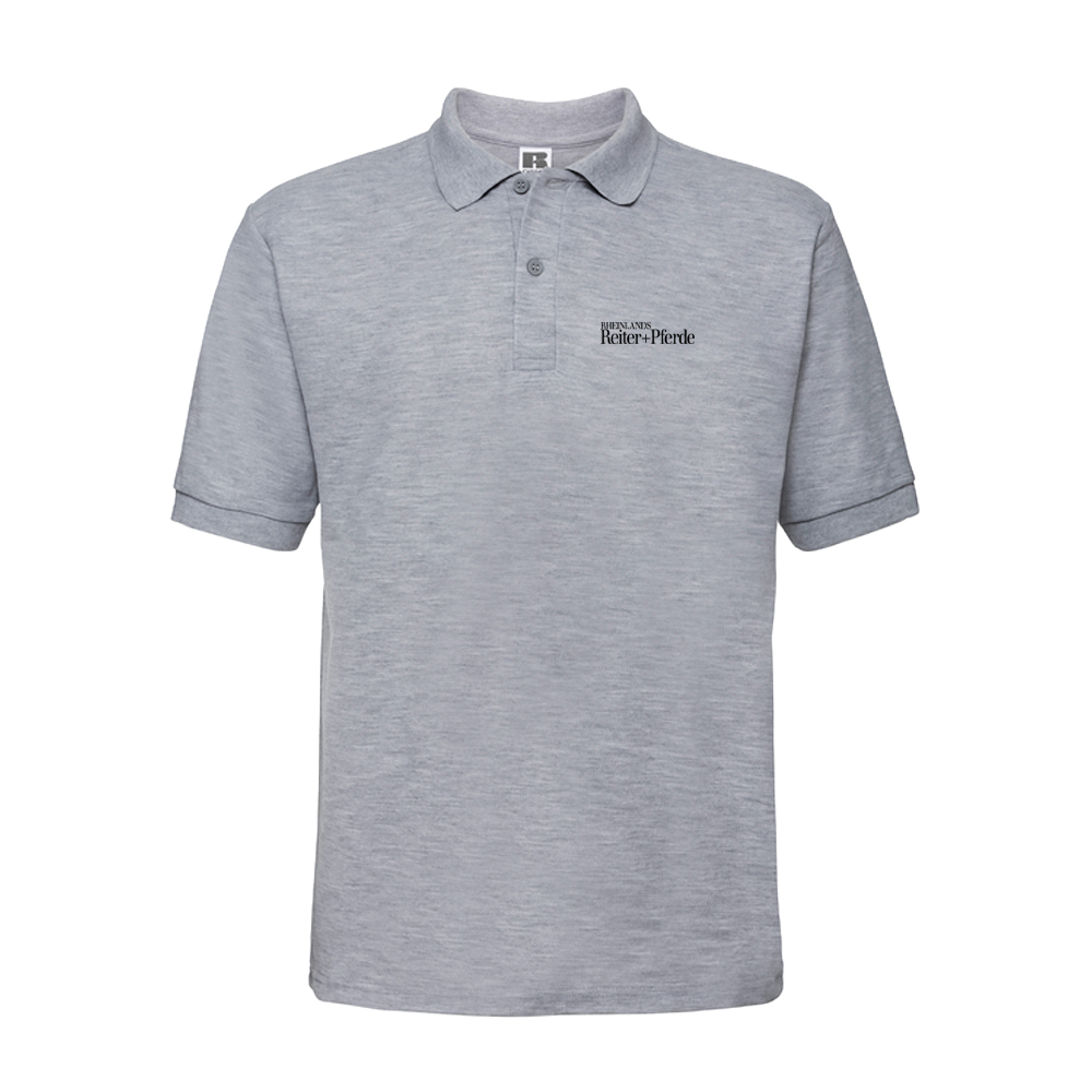 Team Rheinland Poloshirt Herren grau M