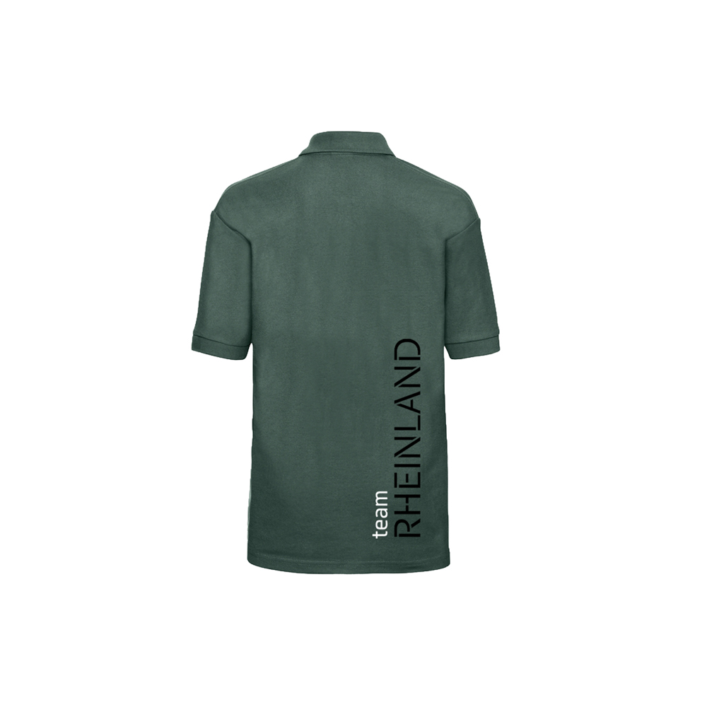 Team Rheinland Russel Poloshirt Kids grün 11/12