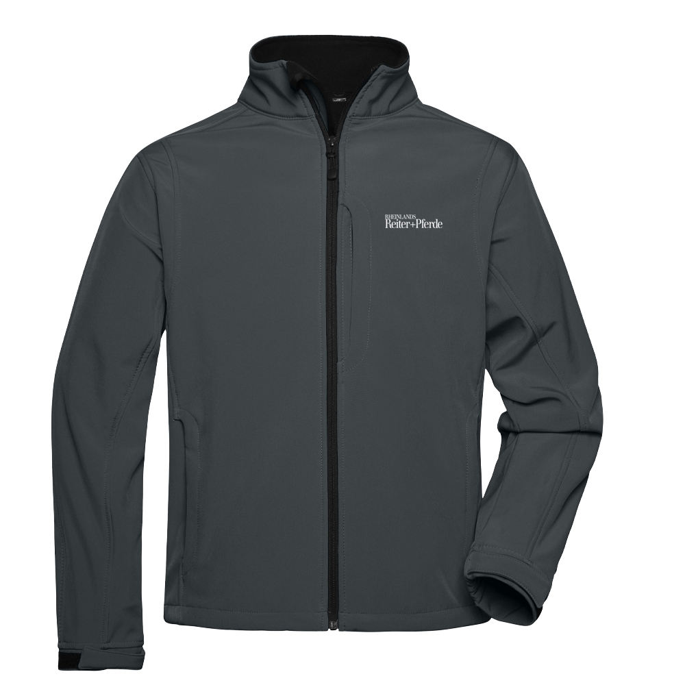 RRPKR JN135K Softshell Jacke Herren Carbon -Reiten-