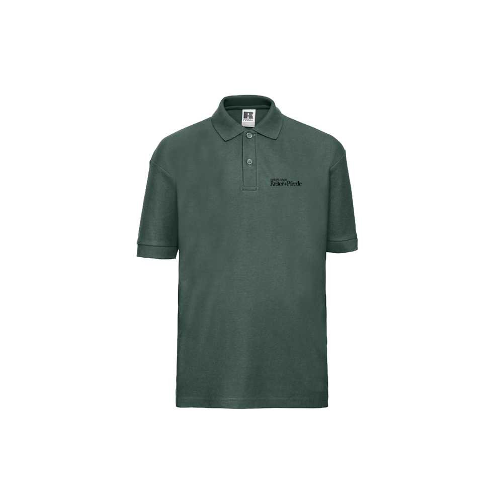 Team Rheinland Russel Poloshirt Kids grün 11/12